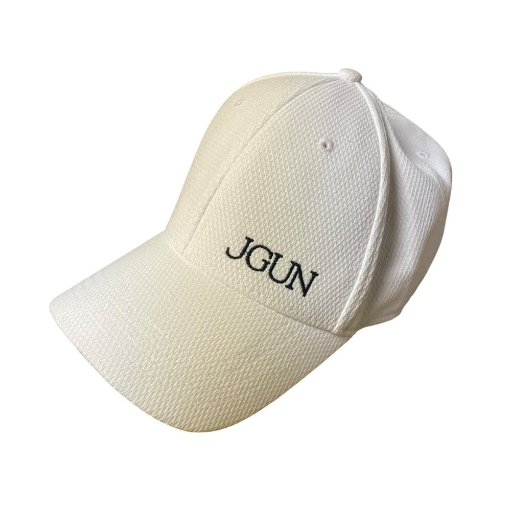Ivory Headwear JGUN Style 1900 Adjustable Cap Hat White  OS